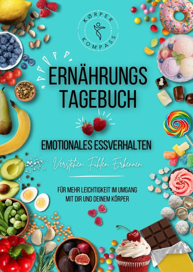 Workbook-Seite: Titel Ernährungstagebuch, Emotionales Essverhalten